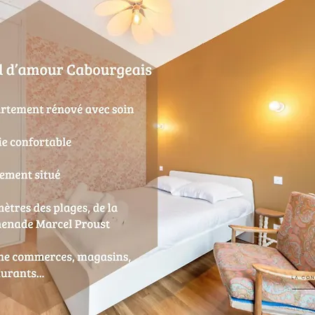 Le Nid D'amour Cabourgeais 2p *